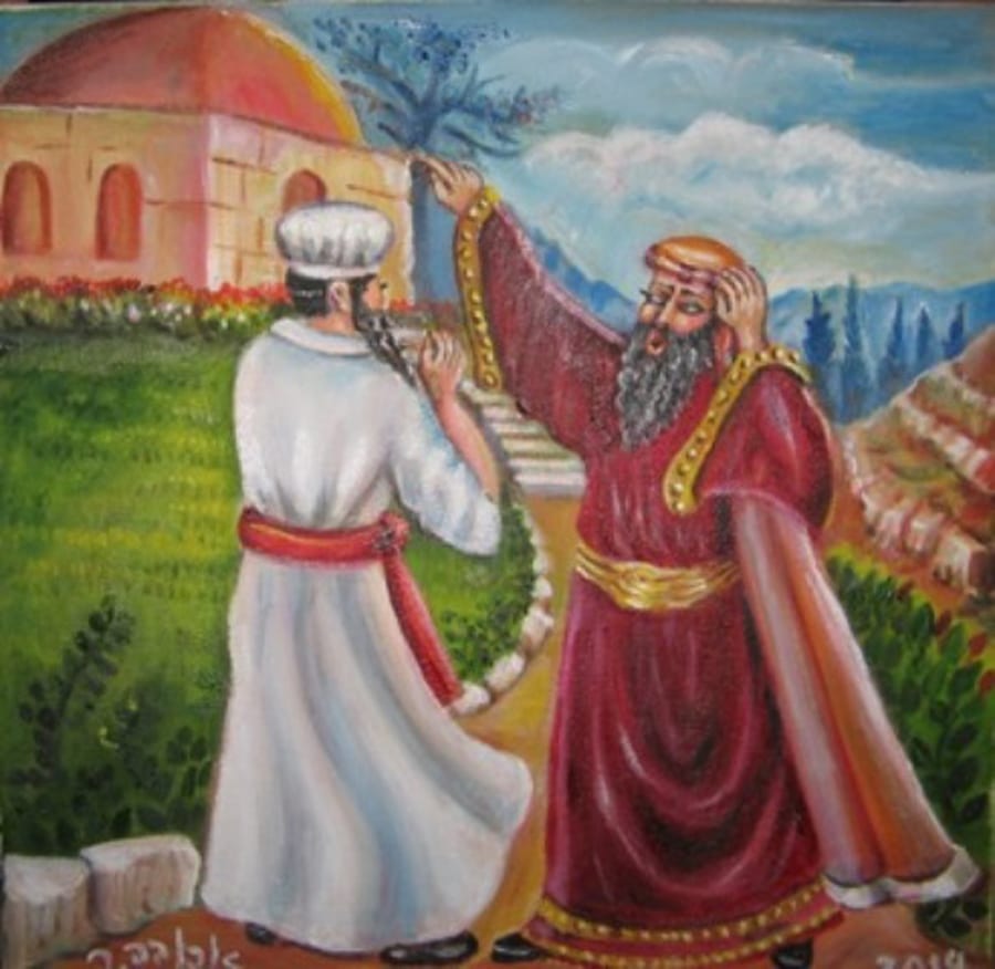 ציירה: אהובה קליין ©[שמן על בד]