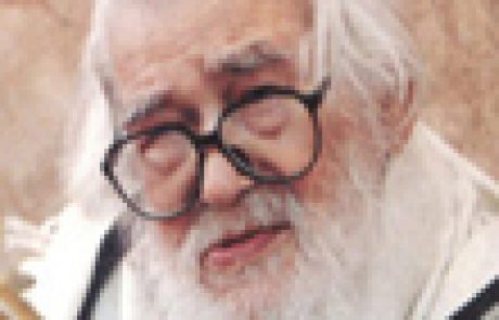 * הרב אלעזר מנחם מן שך זצ”ל