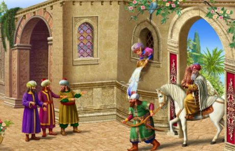 “וַיִּקַּח הָמָן אֶת הַלְּבוּשׁ וְאֶת הַסּוּס, וַיַּלְבֵּשׁ אֶת מָרְדֳּכָי…”