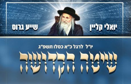 יואלי קליין ושייע גרוס – שיטה הקדושה